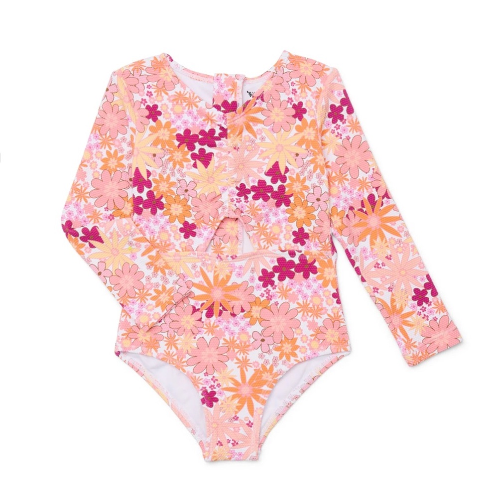 💕Bundle 3 of $20 Jessica Simpson Girls Swimsuit with Long Sleeve one piece
